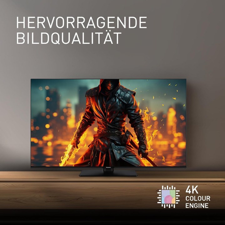 TV 4K Smart TV 55 pouces Panasonic - Dolby Vision, Game Mode, Alexa/Google, 2025