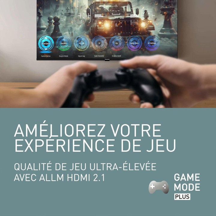 TV QLED 4K 65 pouces Panasonic - Fire TV, Dolby Vision & Atmos, Alexa, 2024