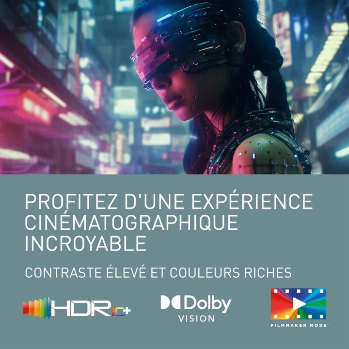 TV QLED 4K 65 pouces Panasonic - Fire TV, Dolby Vision & Atmos, Alexa, 2024