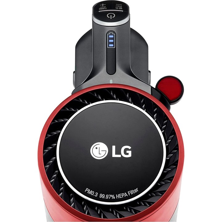 Aspirateur balai sans fil LG CordZero A9K - 200W, autonomie 120 min, tube télescopique, Wi-Fi