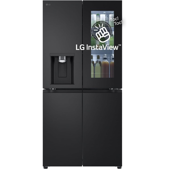 Réfrigérateur américain LG 635L - InstaView, No Frost, Distributeur eau/glace, Inox