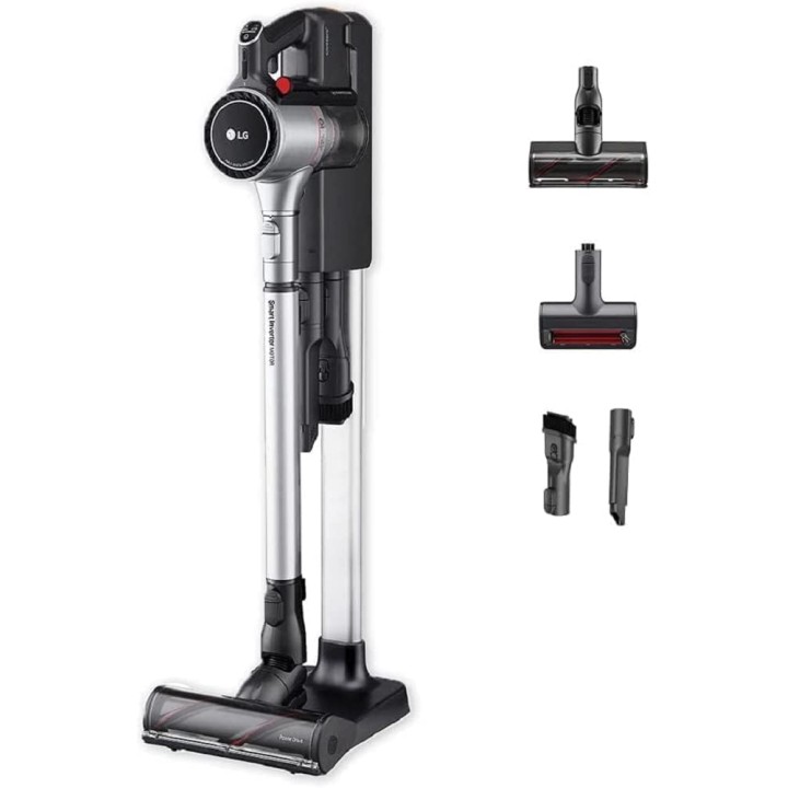 Aspirateur balai sans fil LG CordZero A9K - 200W, autonomie 120 min, Wi-Fi, accessoires