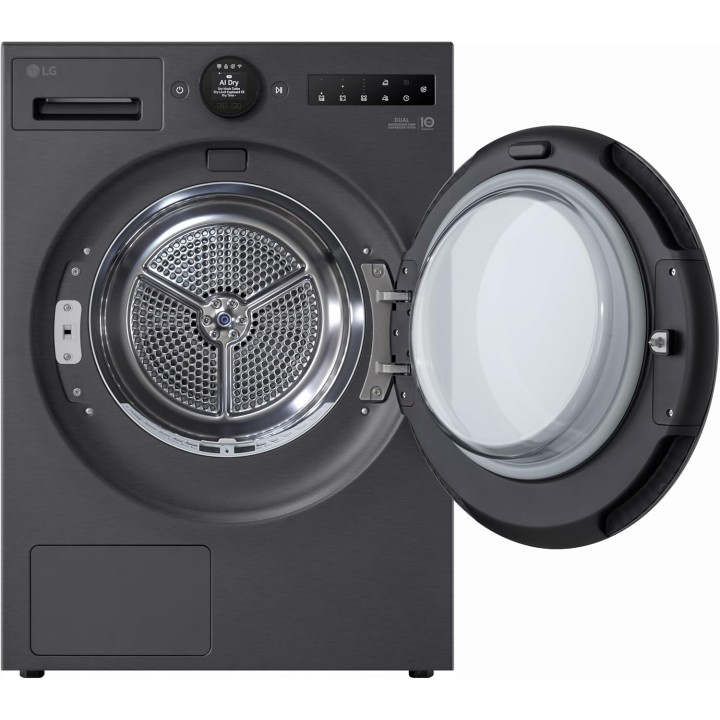 Sèche-linge pompe à chaleur 9 kg AI Dry WiFi LG - Noir - Classe A+++