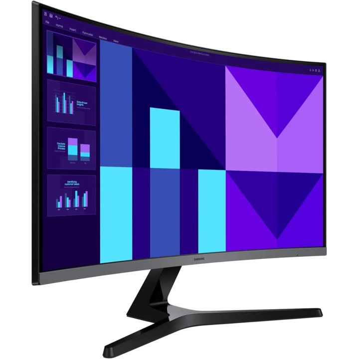 Écran PC incurvé 27 pouces Samsung - FHD 100Hz VA, design moderne, Eye Saver