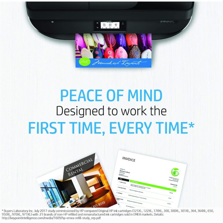 Bouteille d'encre cyan HP GT52 rechargeable - 8000 pages - M0H54AE