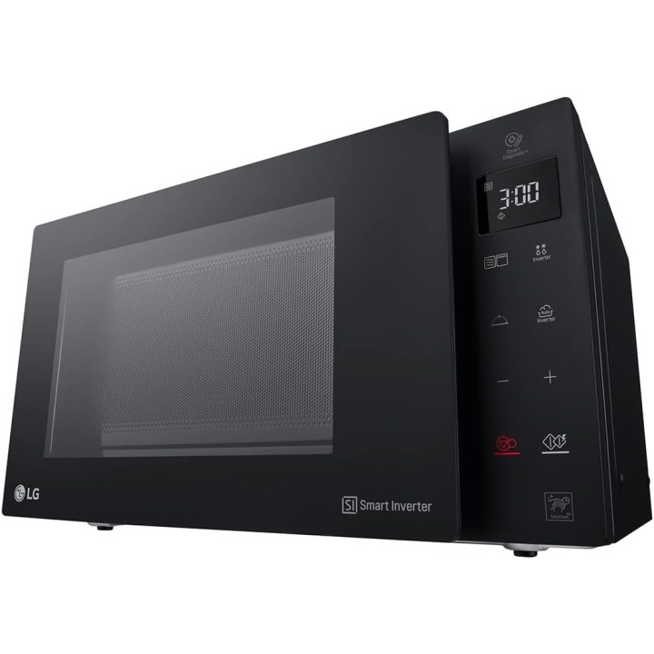 Four à micro-ondes avec grill LG Smart Inverter 32L - Plaque Crispy - Noir fumé
