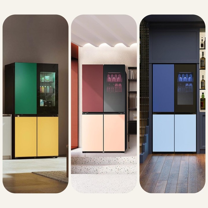Réfrigérateur multi-portes LG GMV 960 NNME - Side by Side Mood Up