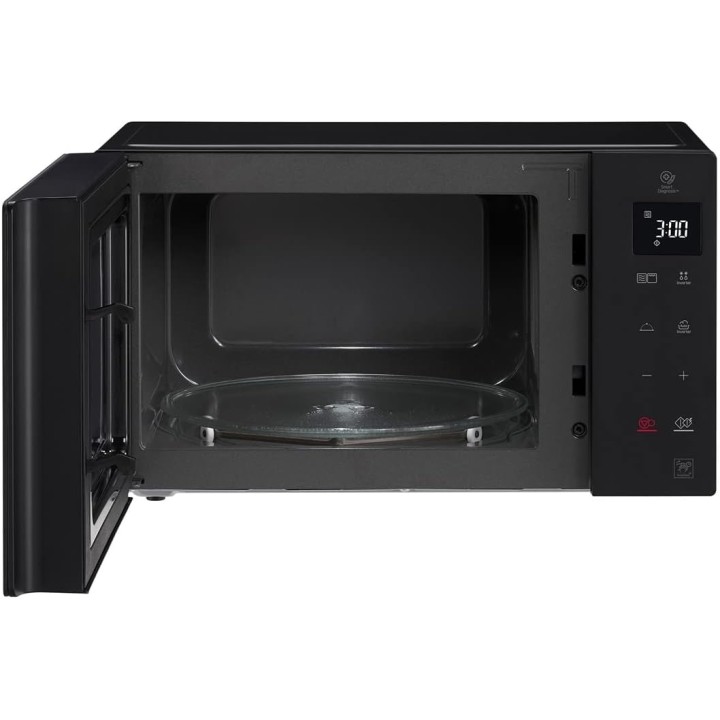 Four à micro-ondes avec grill LG Smart Inverter 32L - Plaque Crispy - Noir fumé